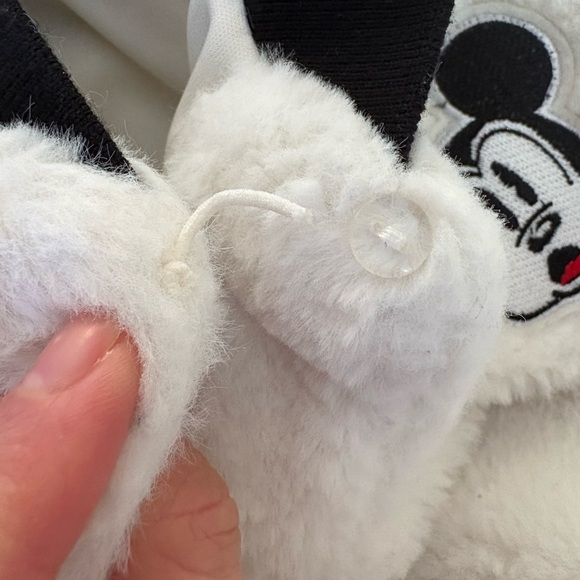 Disney Mickey Mouse Faux Fur Bomber Jacket - Picture 7 of 7